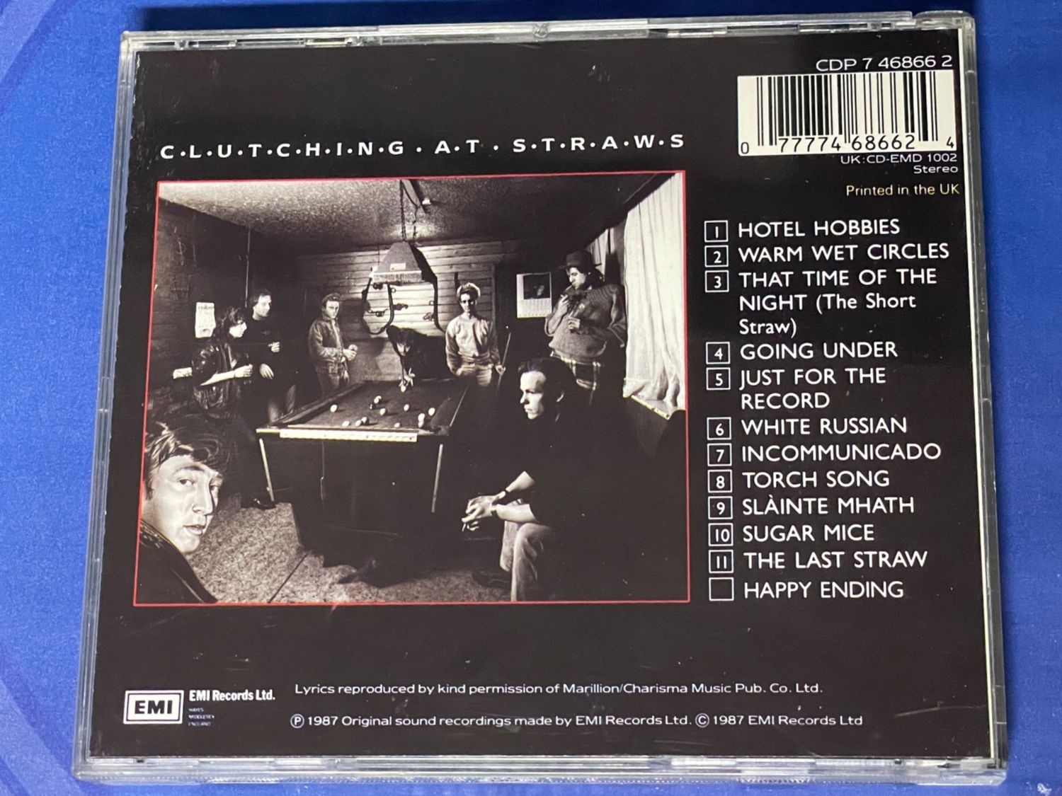 CDs: Marillion-Clutching At Straws – Gebraucht aus Muri b. Bern von AdidasCollector 1