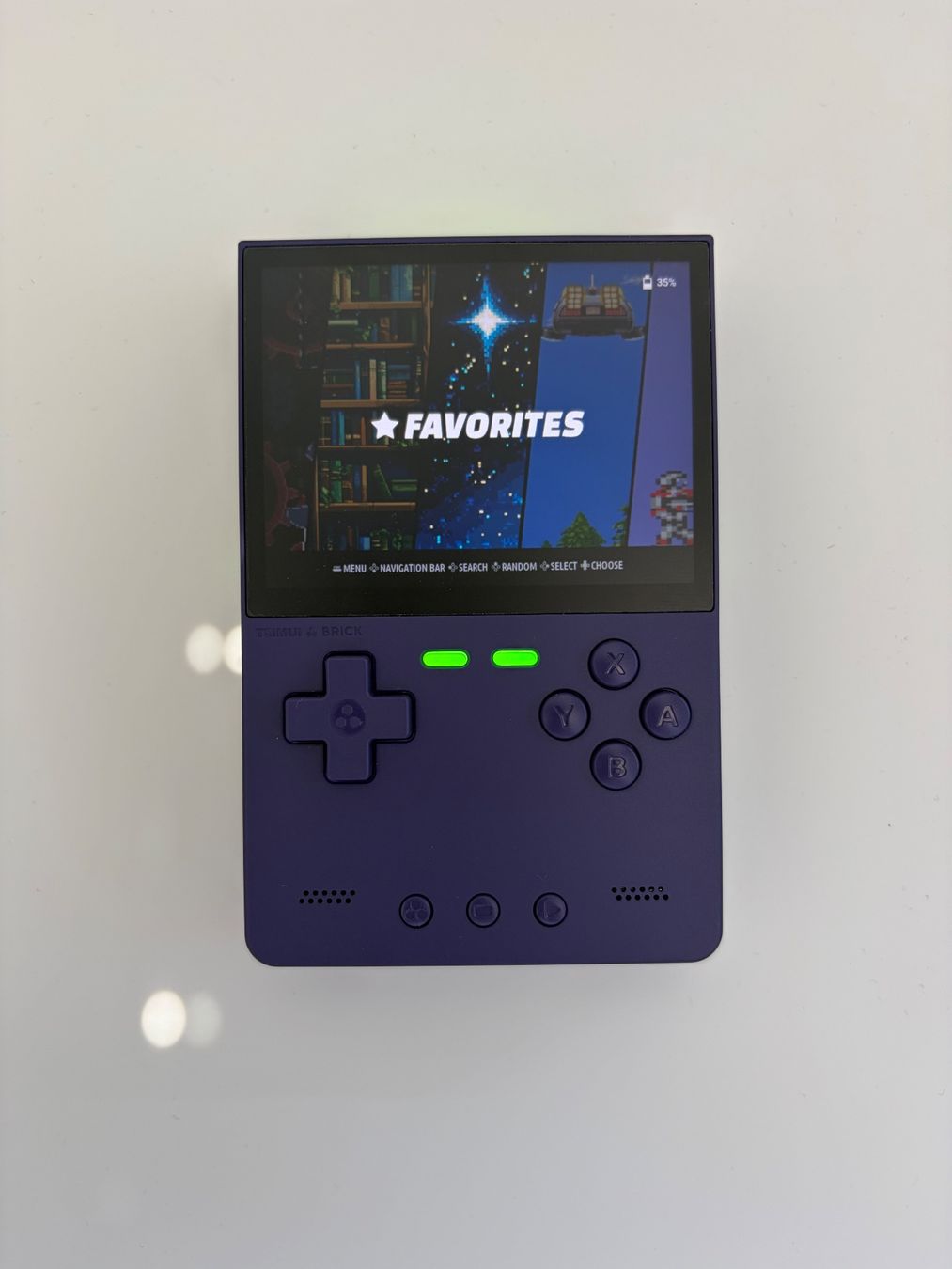 Console: Trimui Brick Retro Handheld Lila/Purple – Nuovo (secondo la descrizione) da Reinach AG venduto da mali.kes 1