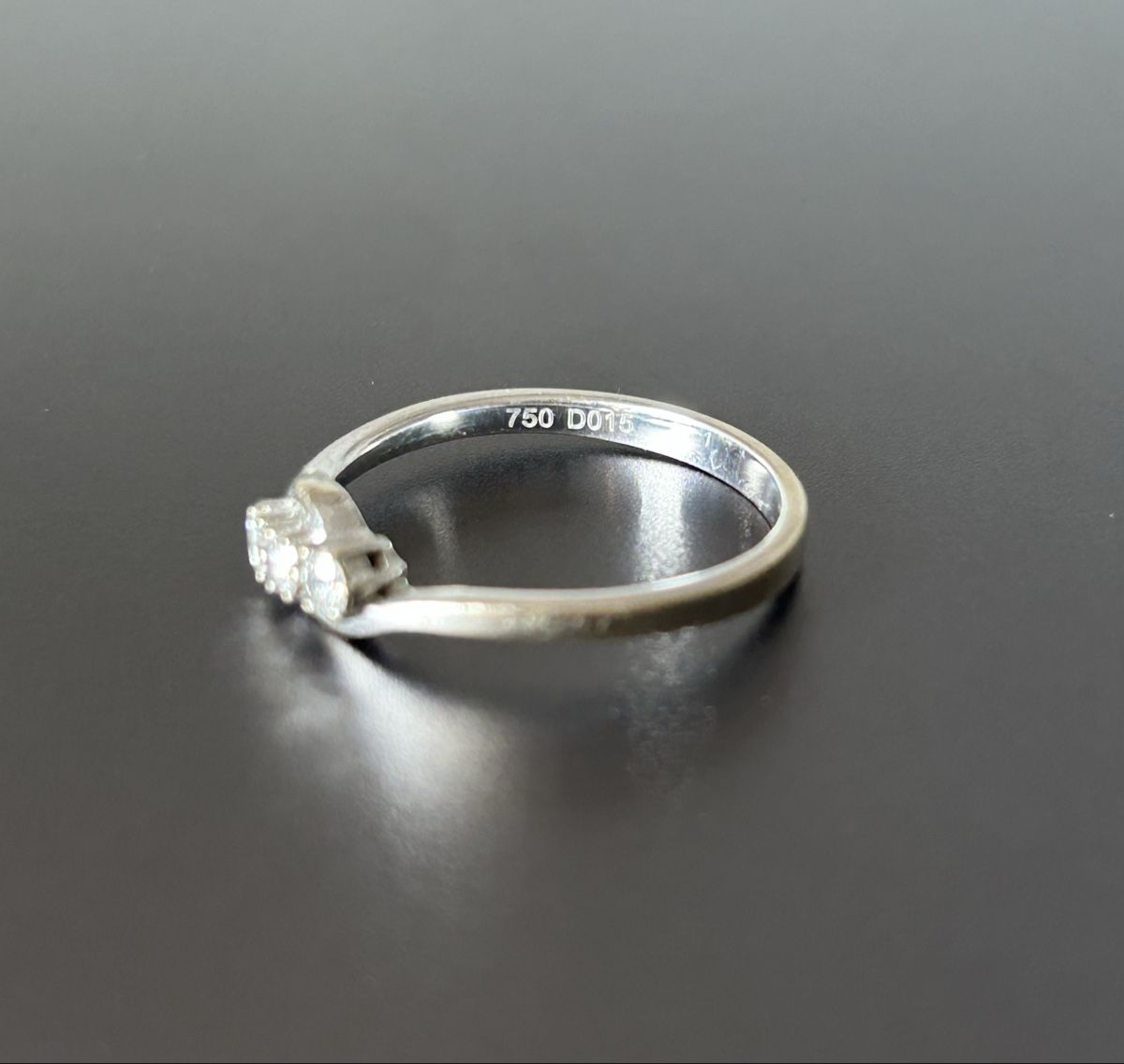 Ringe: Bague 750 avec diamants – Gebraucht aus Zürich von malia. 5