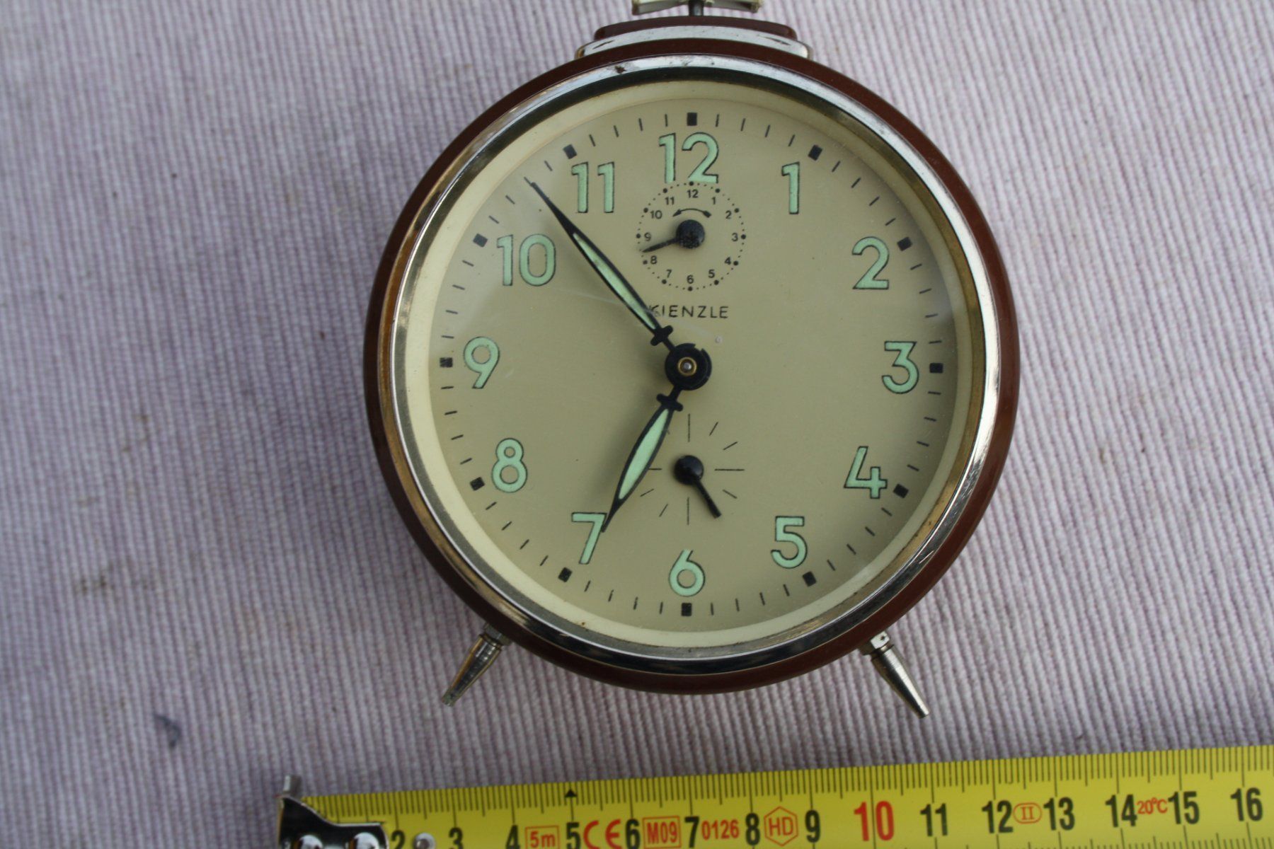 Kienzle Sveglie: KIENZLE VINTAGE WECKER – Usato da Wauwil venduto da Pneuedy 6