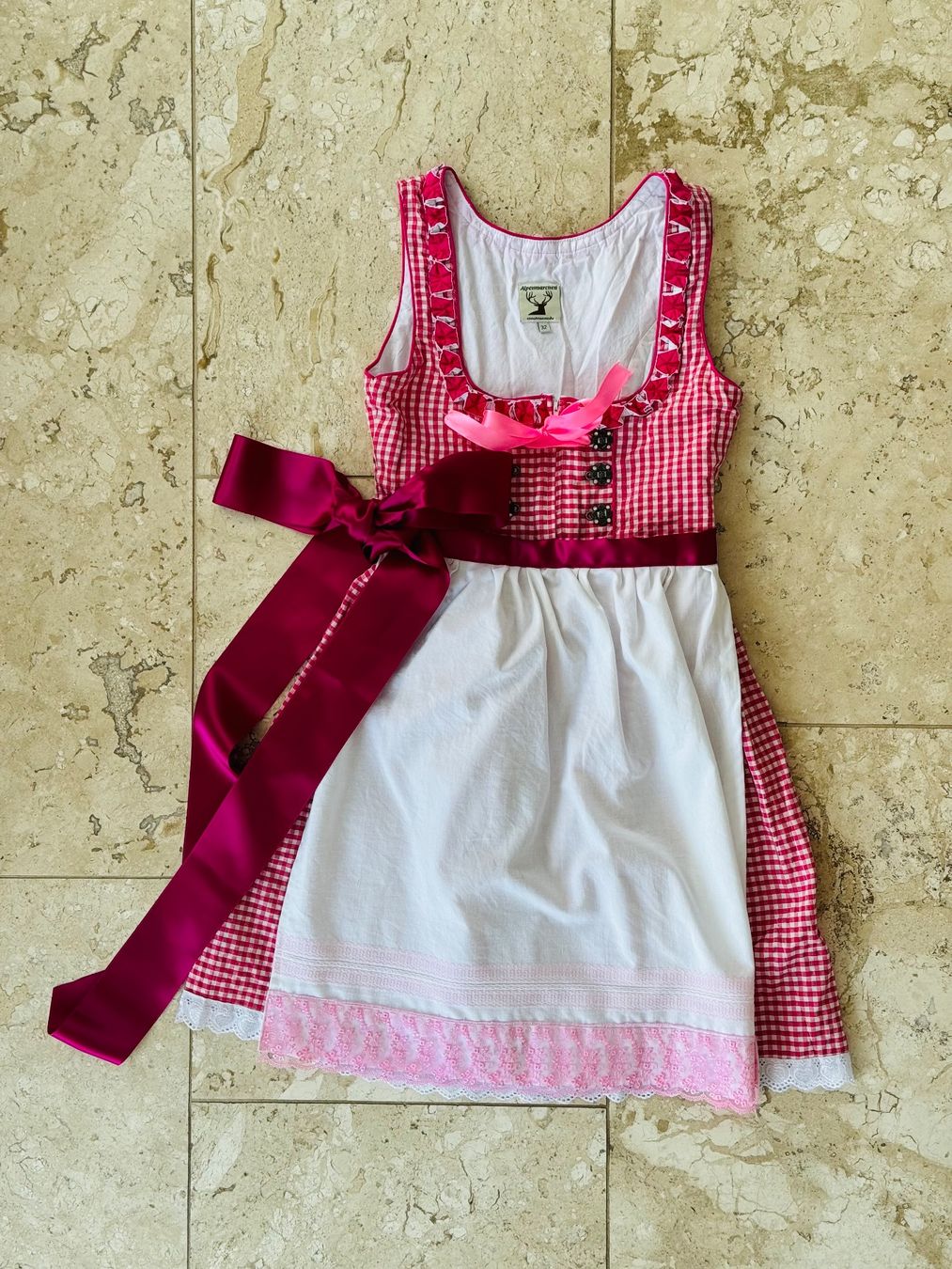Vestiti: Dirndl Marke Alpenmärchen Grösse 32 Oktoberfest – Usato da Galmiz venduto da ranunkel25
