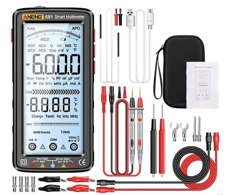 Misurare: Pro Smart LCD Digitale Multimeter – Nuovo e nell'imballaggio originale da Châtelaine venduto da topshop.switzerland
