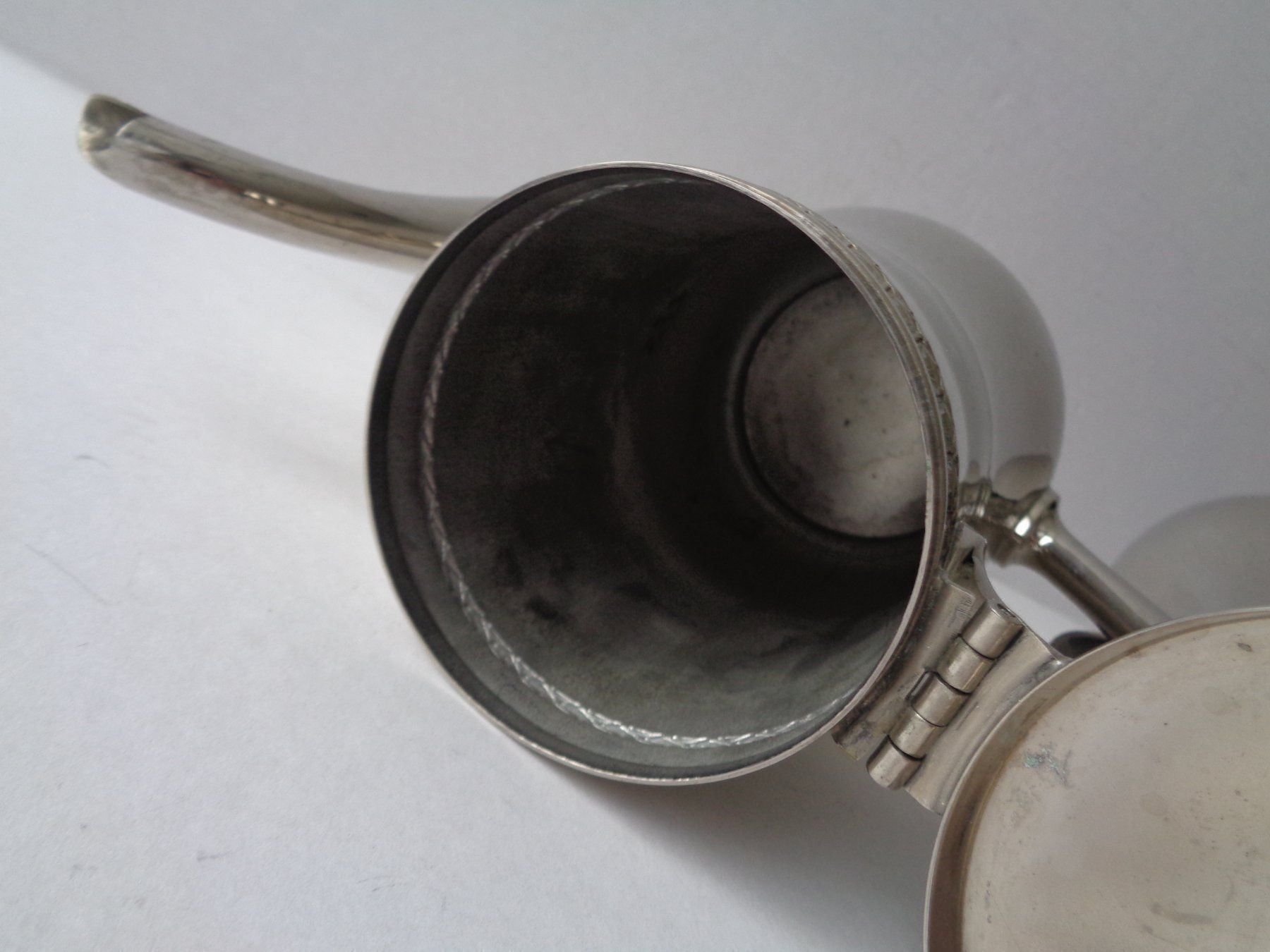 Geschirrsets: Tee-Set Chrom 6-teilig - Jugendstil – Gebraucht aus Chur von omonia 6
