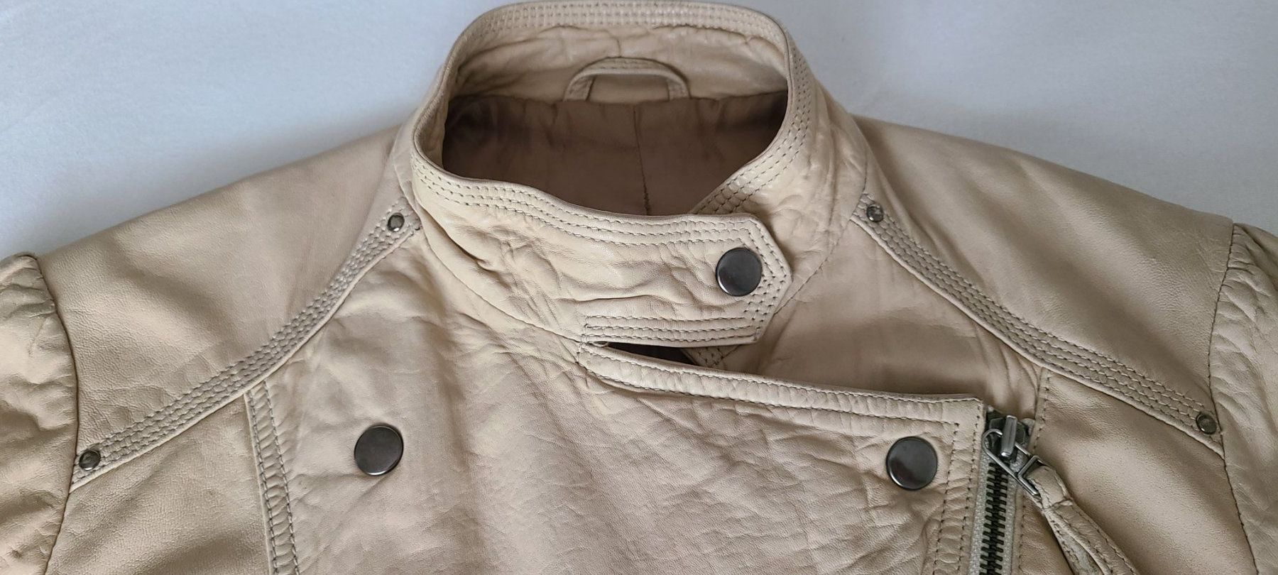 Zara Giacche: Lederjacke von Zara Gr. 36 – Usato da Basel venduto da Luzora 2