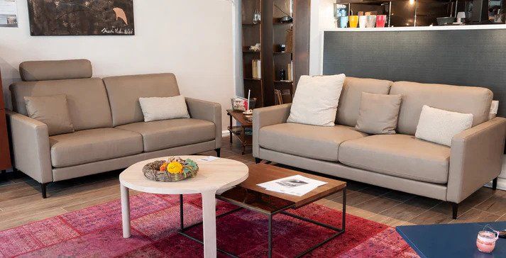 Rolf Benz Sofas: Rolf Benz Sofa EGO Hellbeigegrau 189 – Neu (gemäss Beschreibung) aus Winterthur von db5_yr2m 2