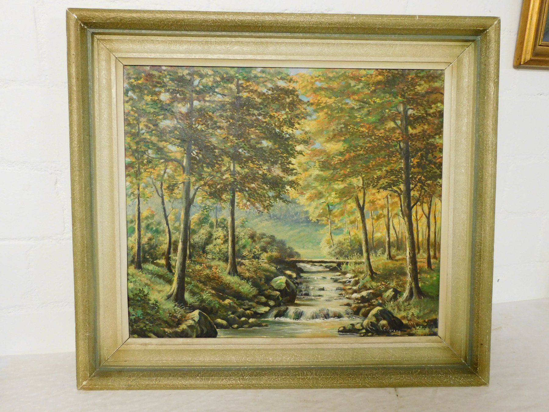Gemälde: Ölgemälde Herbstlandschaft, signiert, gerahmt – Gebraucht aus sursee von trilli-tralli 6