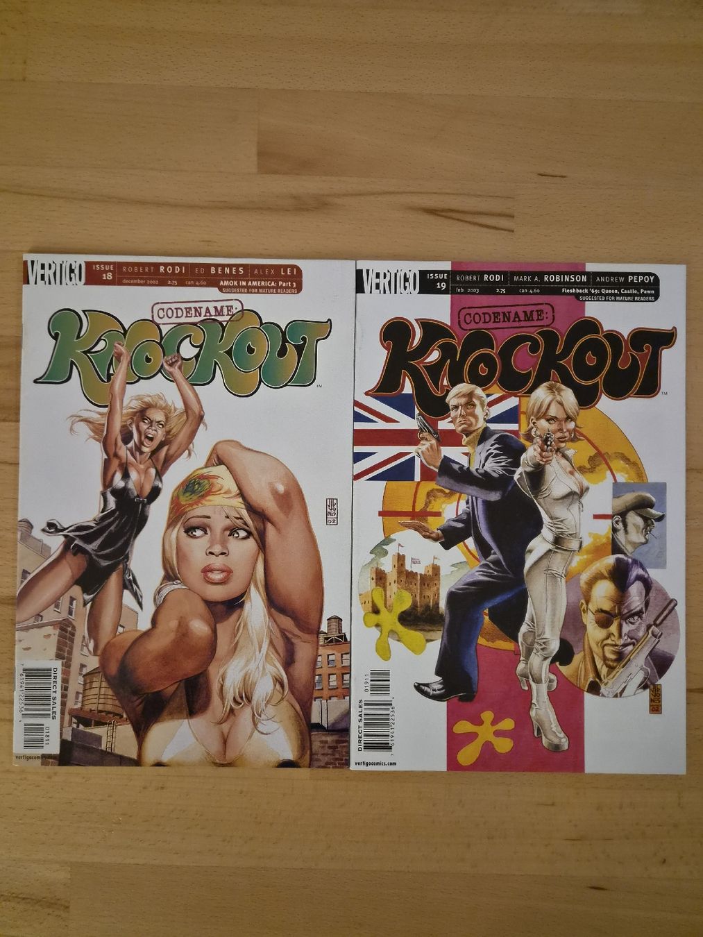 Fumetti: Codename Knockout #14-23 – Usato da Biel/Bienne venduto da collector_comics 3