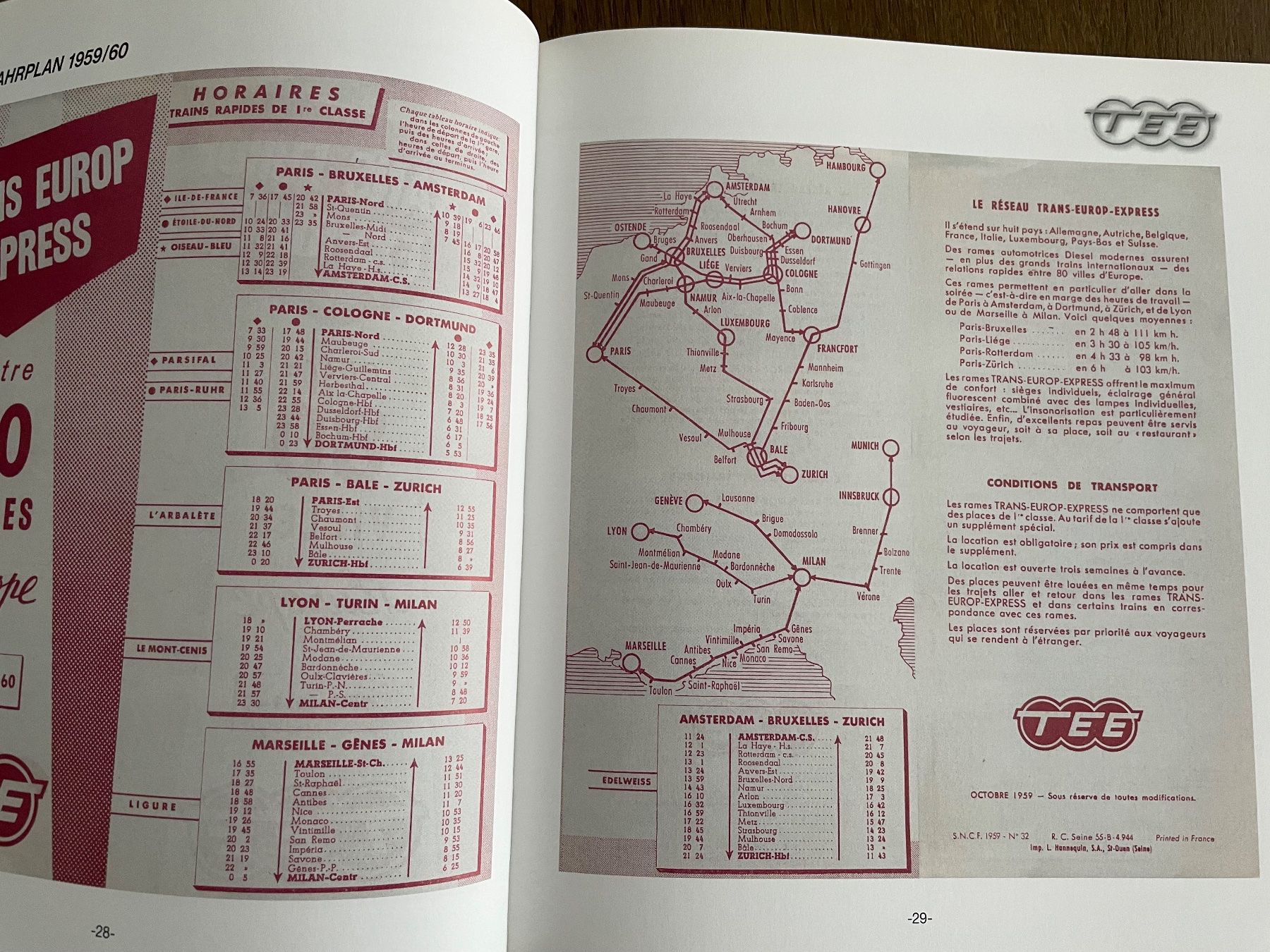 SBB/CFF/FFS Sonstige Eisenbahn: Faszination TEE Buch 160 Seiten – Gebraucht aus Rorschach von Karotten 2