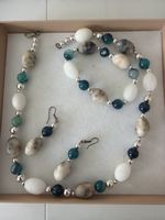 Wunderschönes Schmuckset aus echtem Achat-Stein