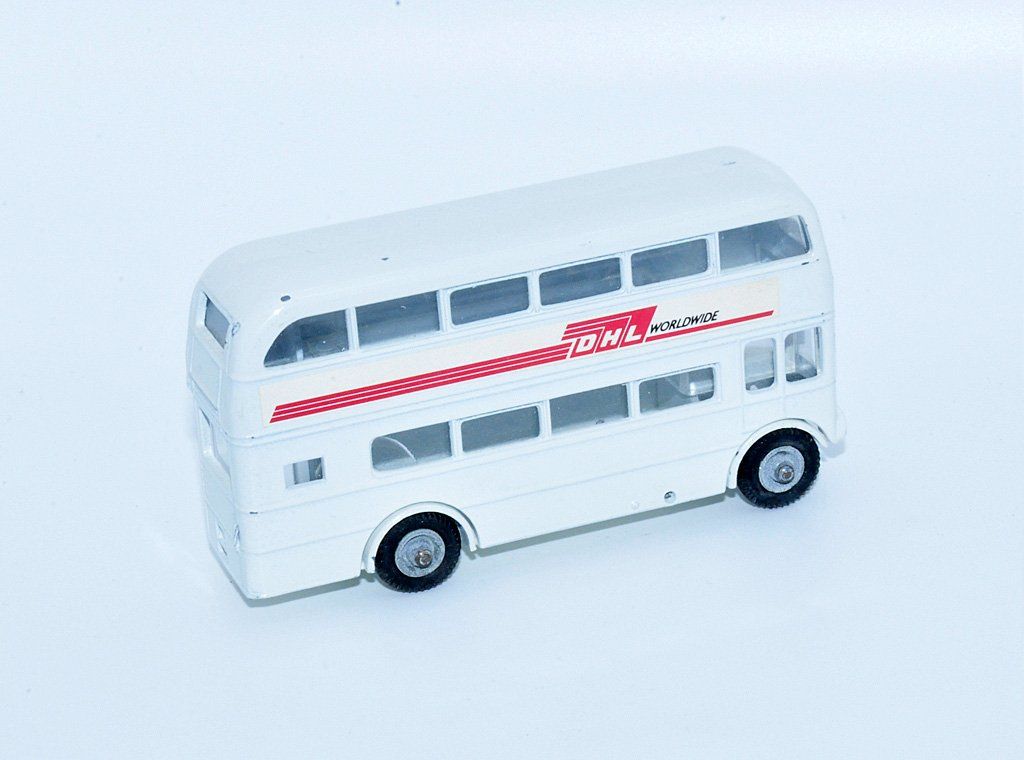 Matchbox Modellini d'auto: BUDGIE TOYS ROUTEMASTER DOUBLE DECKER – Usato da Zufikon venduto da MatchboxCorner 1