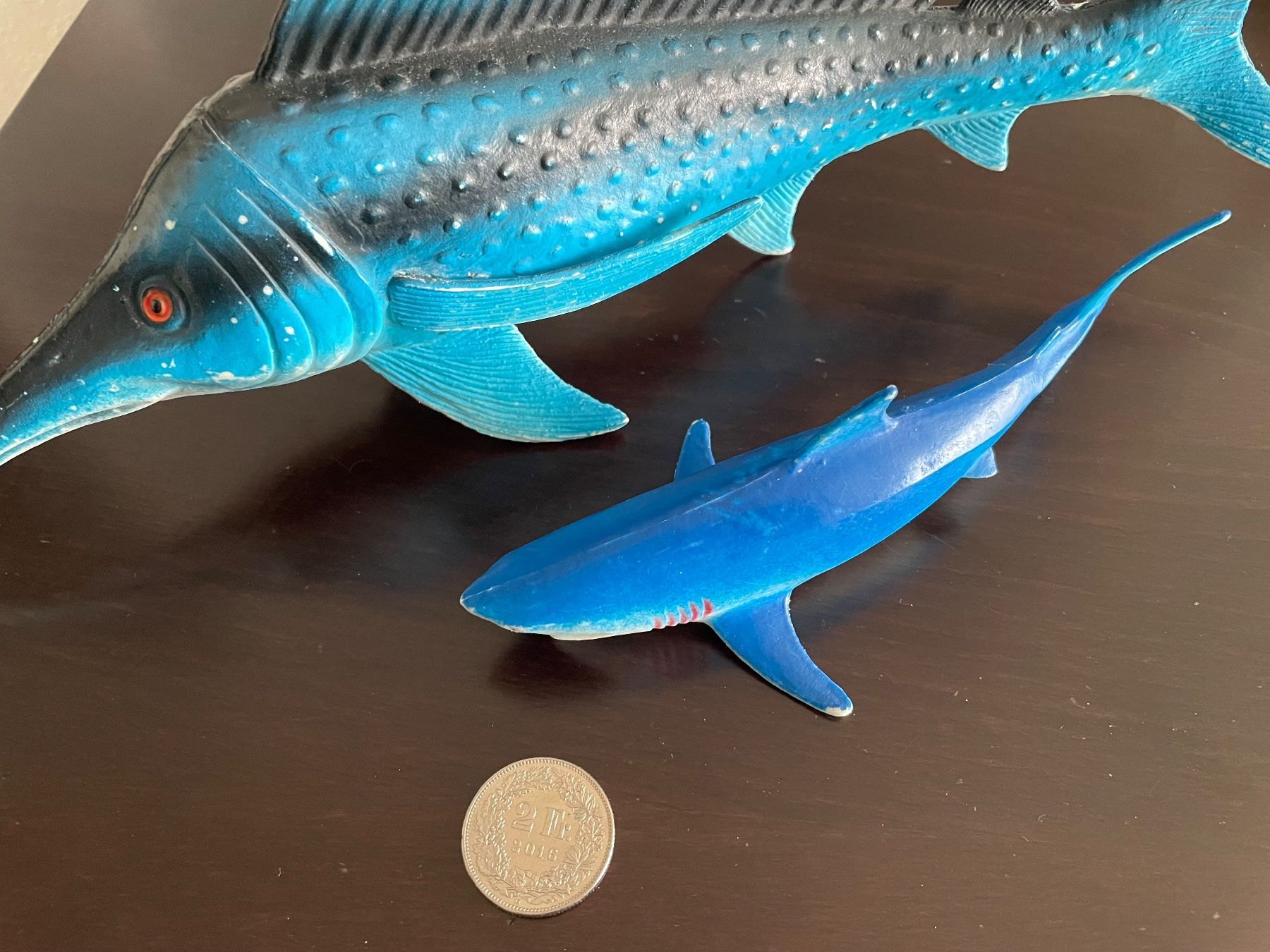 Figuren: Gummifiguren - Blauer Marlin Fisch Meer – Gebraucht aus CHAM von AKIS1992 3