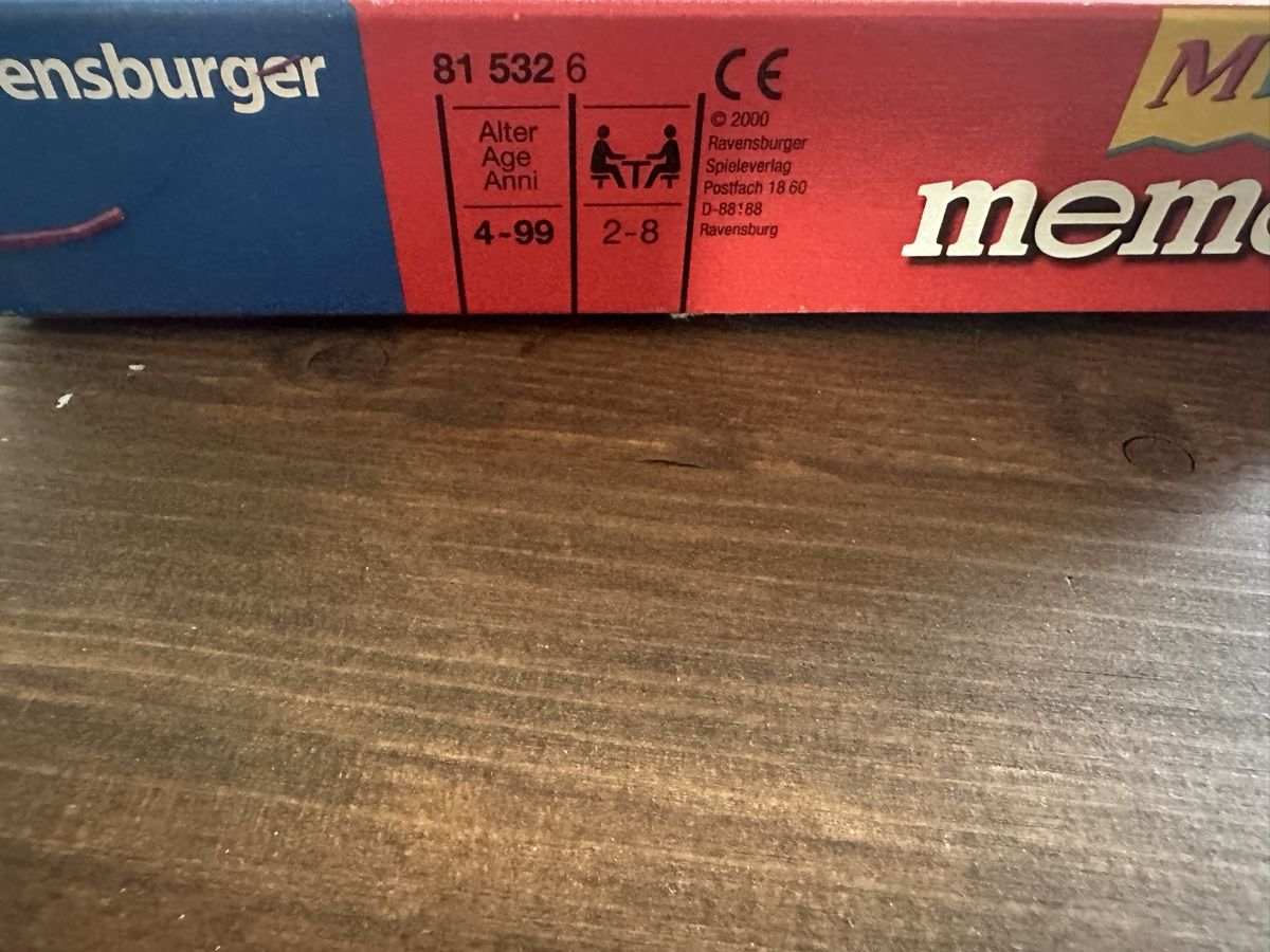 Ravensburger Giochi: Ravensburger Mini Memory – Usato da Weinfelden venduto da jos_nl7m 1