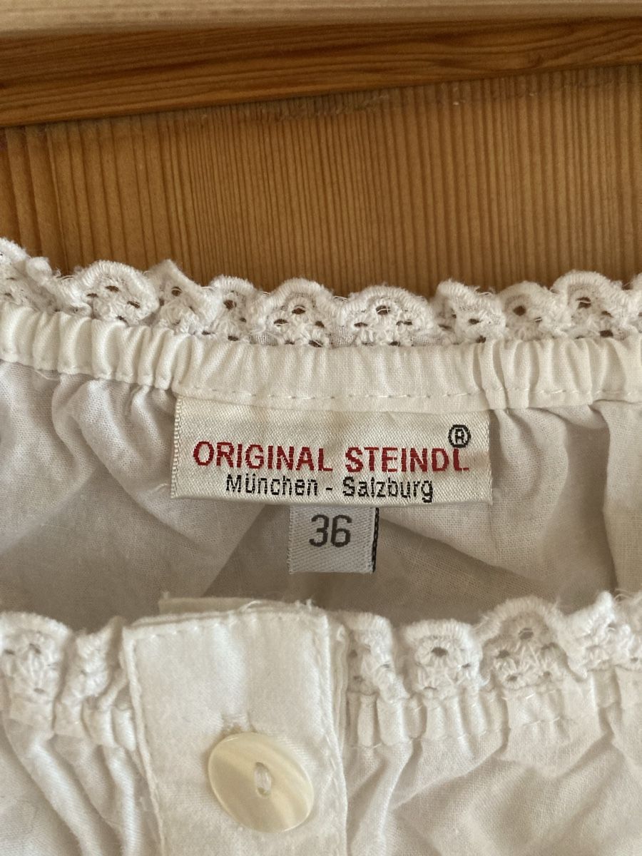 Vestiti: Dirndl ORIGINAL STEINDL Grösse 36 schwarz rot Polka Dot – Nuovo (secondo la descrizione) da Lengnau AG venduto da san_nfz8 6