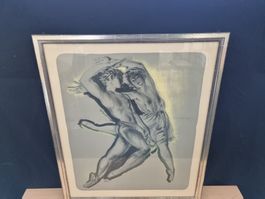 Originale Lithographie Hans Erni, handsigniert 1955