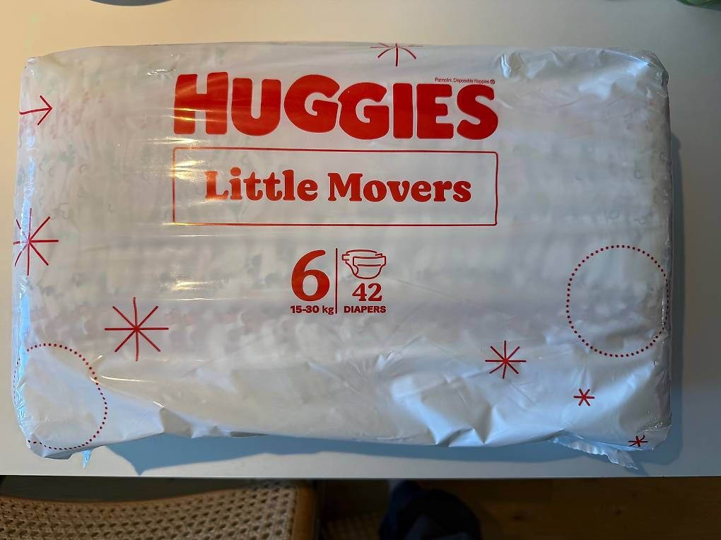 Secchi per pannolini & Pannolini: Huggies Little Movers Grösse 6 – Nuovo e nell'imballaggio originale da Basel venduto da SallyHu