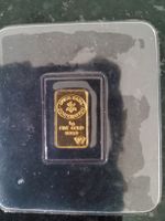 Swiss Bank Corporation,1 g Feingold 999.9, Vintage Goldbarr