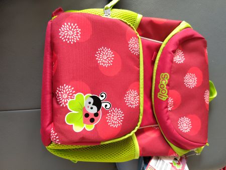 Scooli Kindergarten Rucksack Rot Marienkäfer Neu Brustgurt