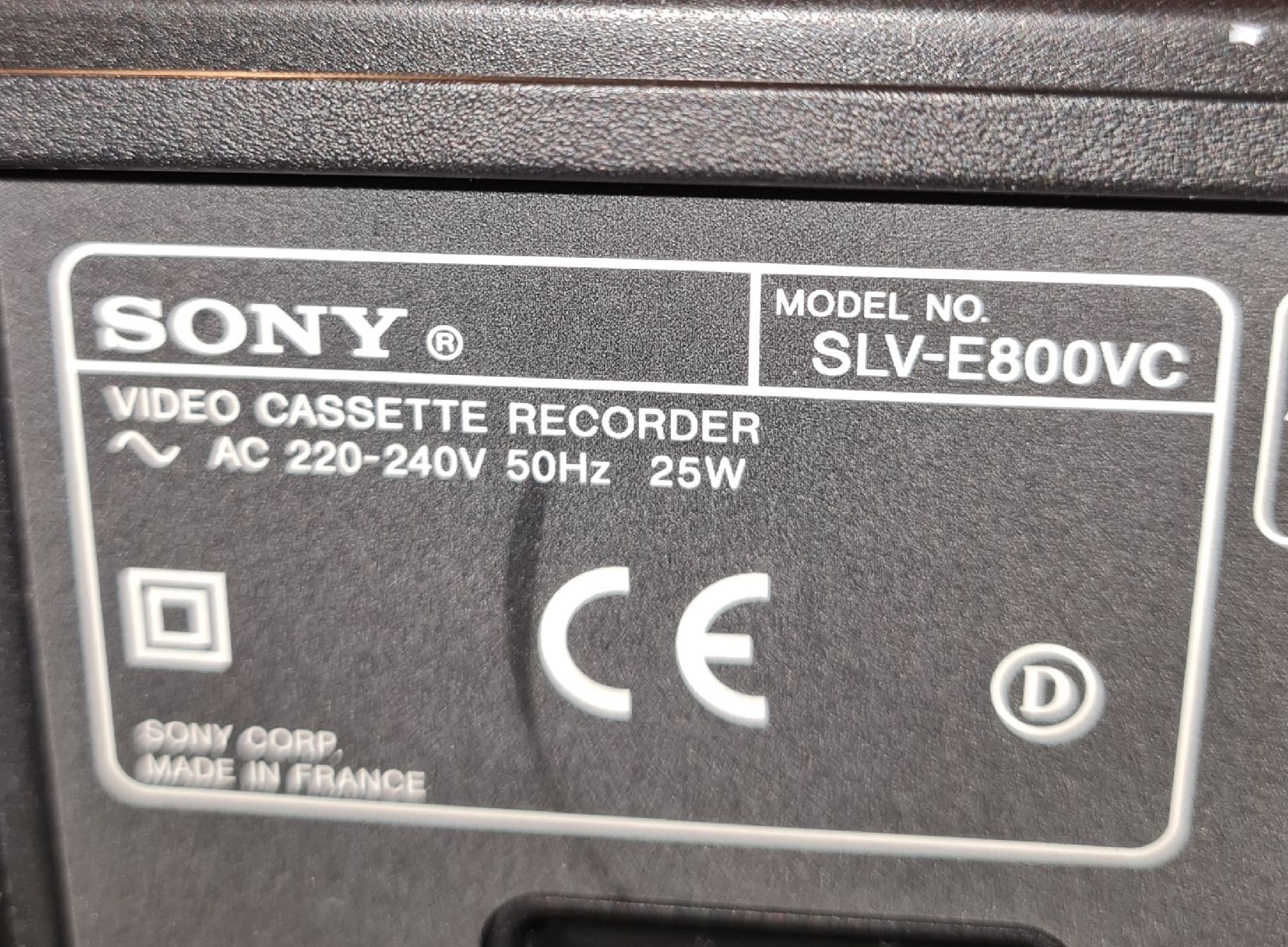 Sony Registratori: Sony SLV E800VC Videorecorder mit Fernbedienung – Usato da Horw venduto da Arta20000 8