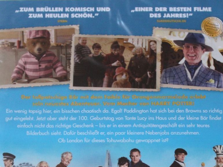 Tutti i DVDs: PADDINGTON 2 NEU + originalverpackt DVD 2017 – Nuovo e nell'imballaggio originale da Tübach venduto da JamesStone 4