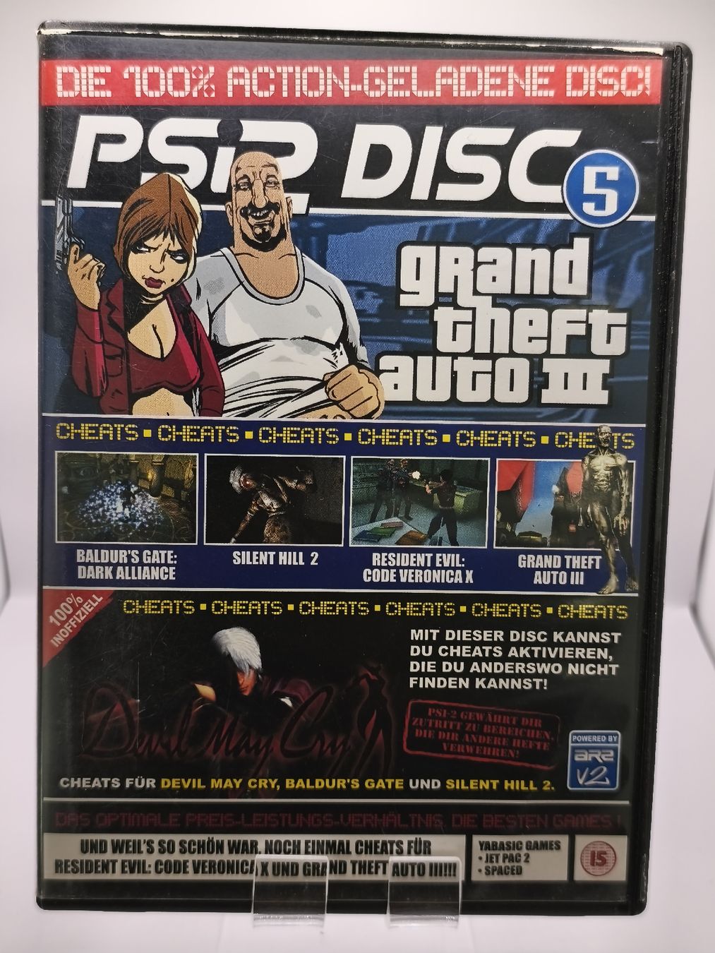 Sony Giochi: PS2 Disc 5 Cheat-Collection: Grand Theft Auto III! – Usato da Conthey venduto da Th3gr4yf0x