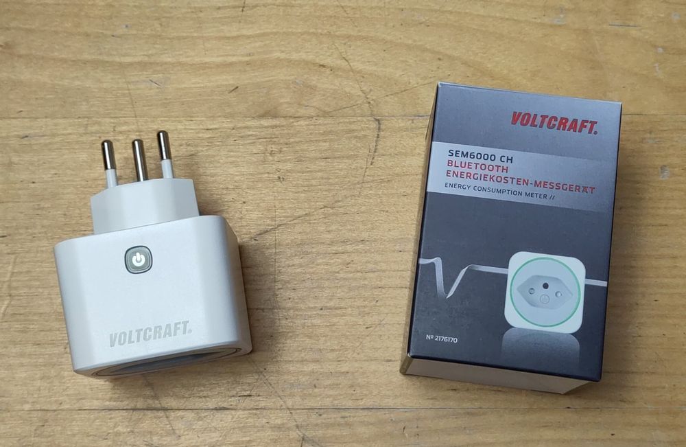Voltcraft SEM6000 Mesureur Consommation Électricité Bluetooth - Analyse Coûts Énergie
