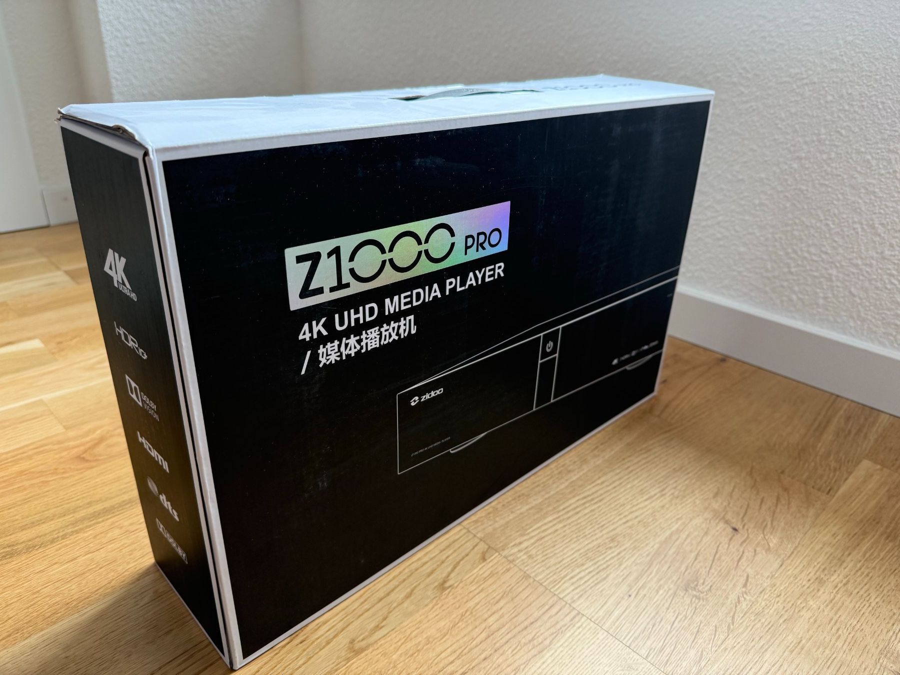Lettore multimediale & Streamer: Zidoo Z1000 Pro 4K UHD Media Player – Usato da Bauma venduto da CinemaONE 1