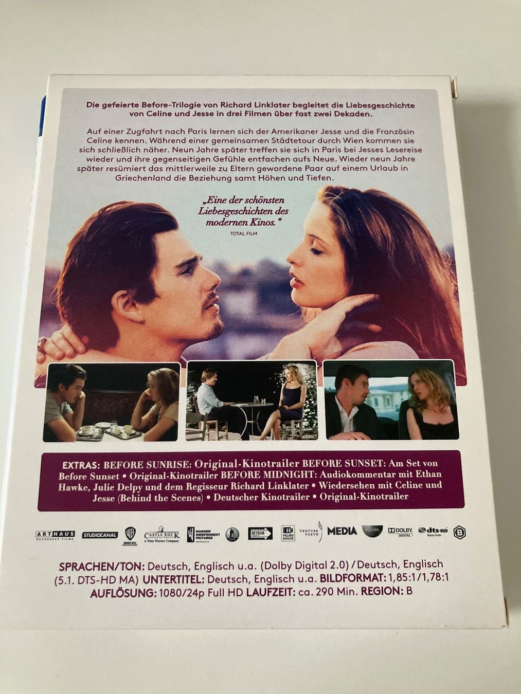 Before Trilogie: Before Sunset/ Sunrise/ Midnight - Blu-rays (Gebraucht ...