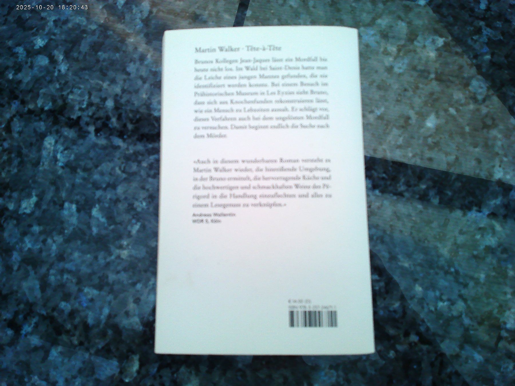 Libri: Tête - à - Tête von Martin Walker – Usato da reitnau venduto da Sib7 1