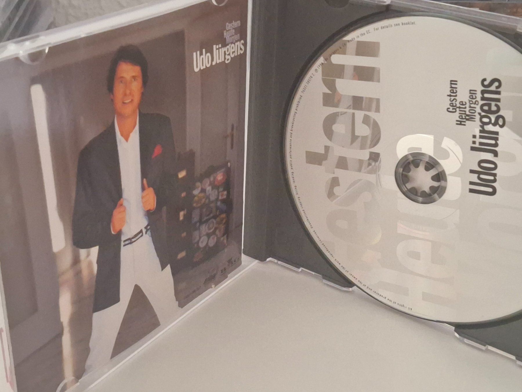 CD: CD Udo Jürgens - Gestern Heute Morgen – Usato da Aarberg venduto da Jackup1 2