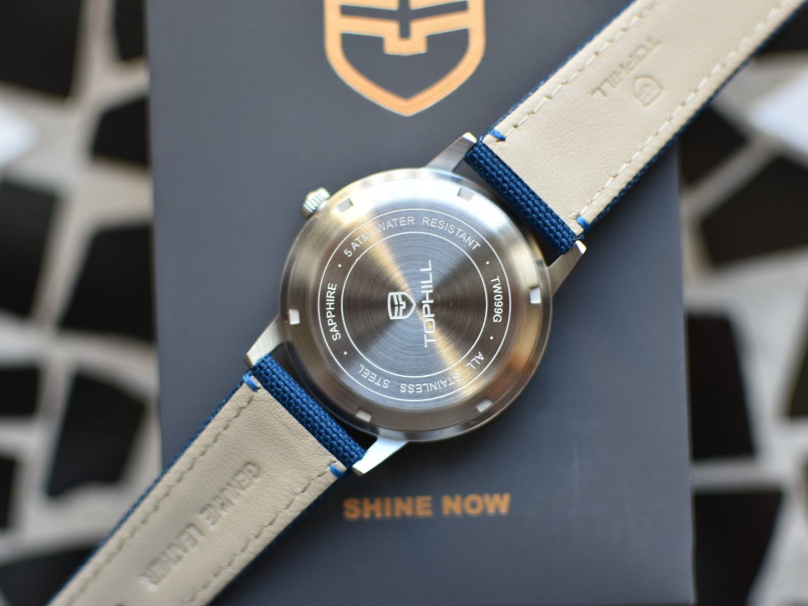 Uhren: Blaue Fieldwatch – Gebraucht aus Rain von mutsch1 1