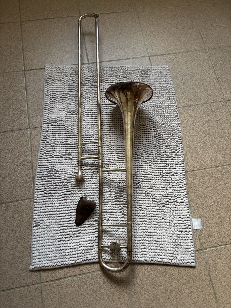 Musikinstrumente: Trombone Ténor Antique Couesnon Paris – Gebraucht aus Buttes von ButtA15 5