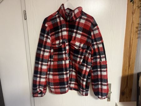 Flannel Fleece Jacke im Holzfällerstyle