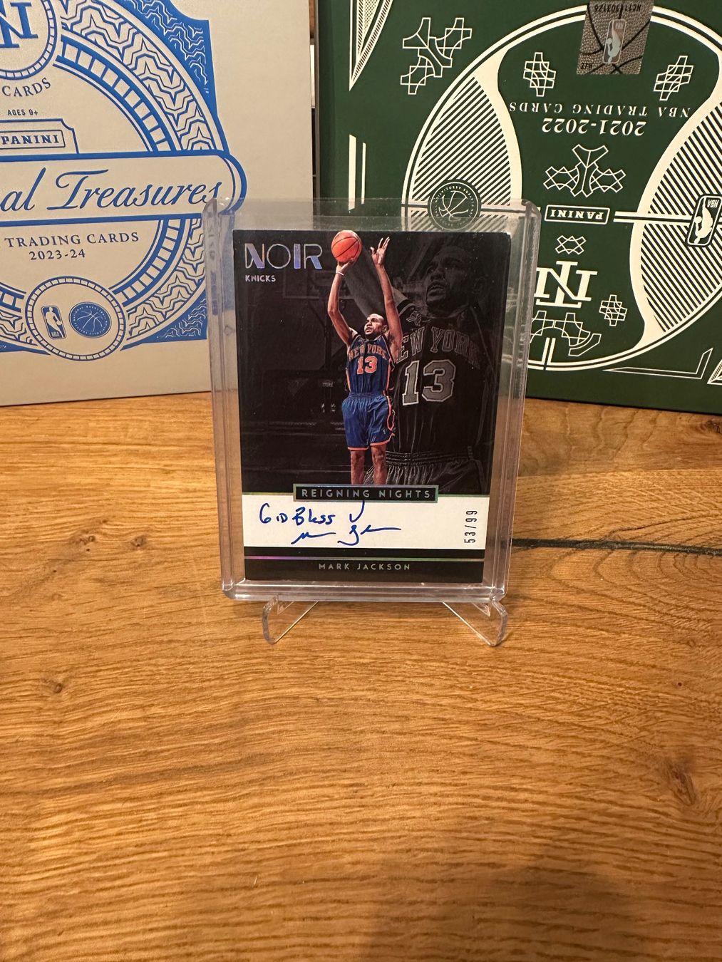Nba Carte collezionabili: Carte Panini Mark Jackson Noir auto /99 – Usato da Vullierens venduto da Gaara04