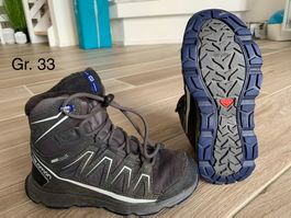 Salomon Winterschuhe Gr. 33 gefüttert