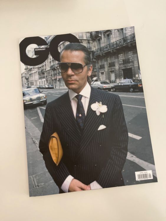 GQ Magazin Karl Lagerfeld 1