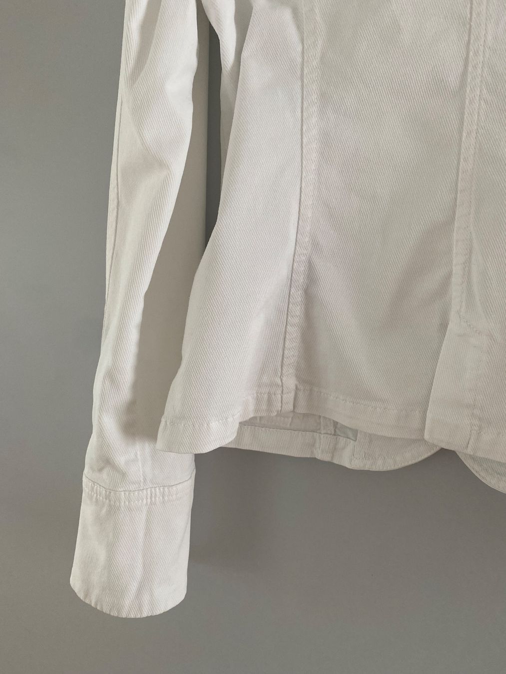 Bershka Giacche: Jeans Jacke Grösse L weiss – Usato da Glattbrugg venduto da riseca 7