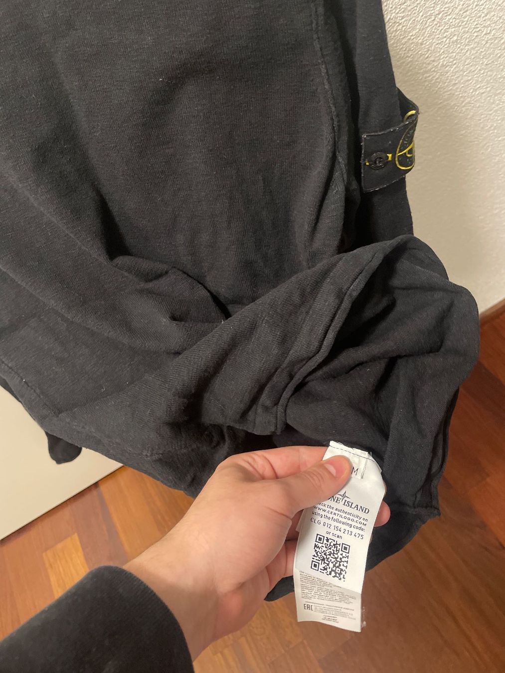 Stone Island Maglioni & Felpe: Schwarzer Stone Island Pullover, Grösse M – Usato da Bubikon venduto da mil_qmf9 2
