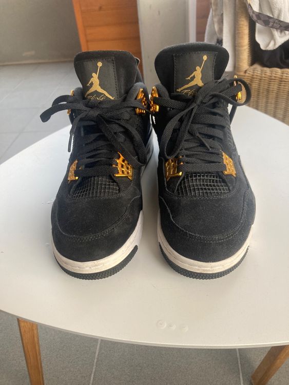 Air Jordan 4 Black/Gold Gr. 42,5 Kaufen auf Ricardo