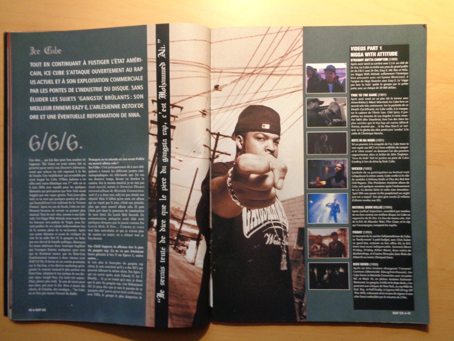 CD: Rap US novembre 2006 Ice Cube Cut Killer Outkast E-40 + CD – Usato da Romainmôtier venduto da Oaxaca9 5