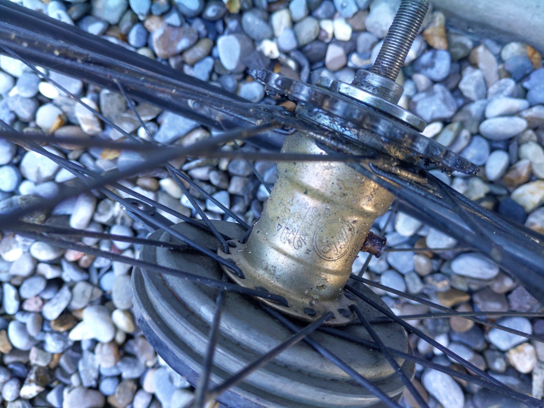 Pezzi di ricambio: Militärvelo Hinterrad Torpedo Nabe Oldtimer – Usato da zollikofen venduto da -Roma- 2