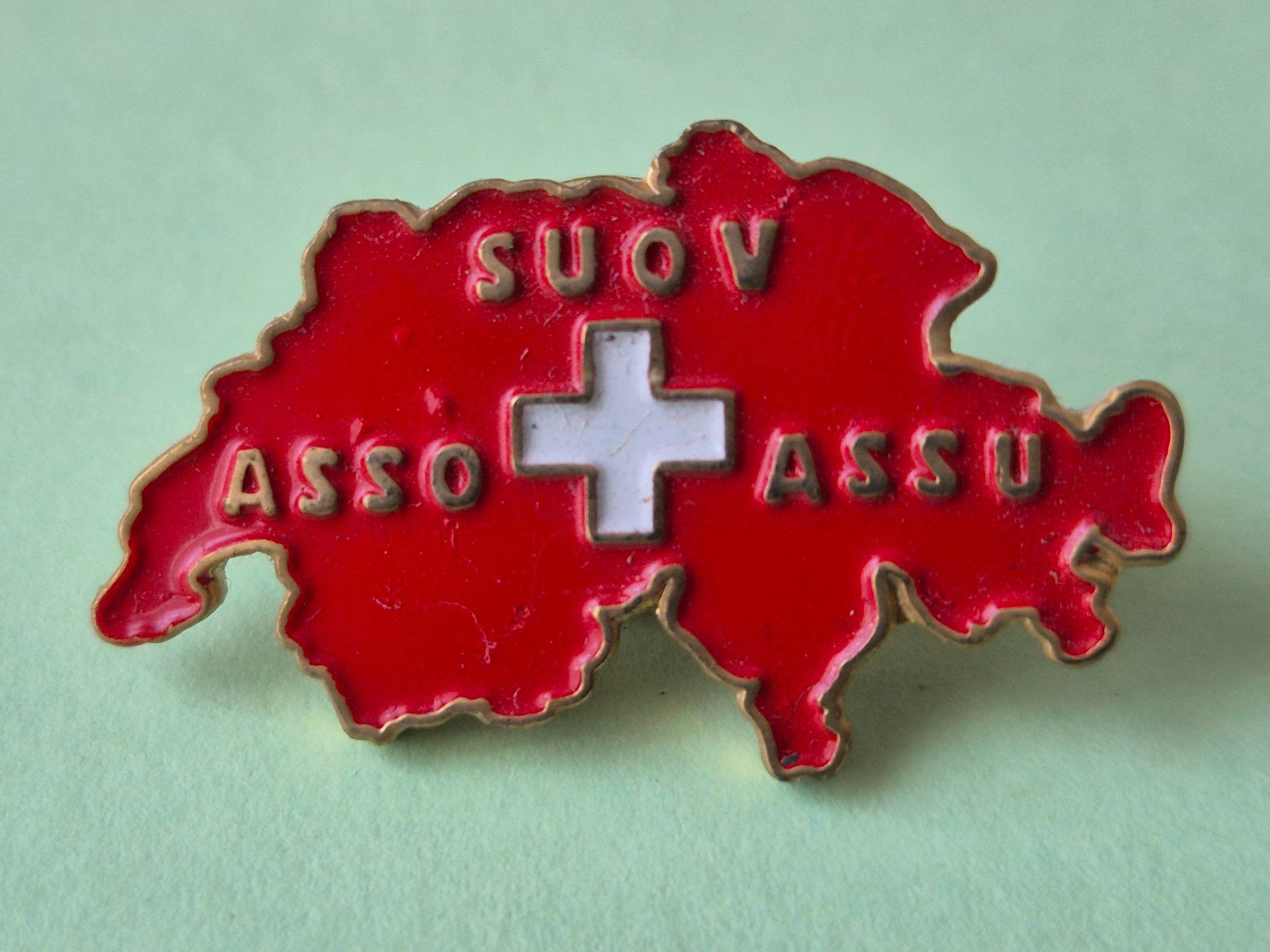 Schweizer Armee Placchette & Badge: Pin/Anstecker Schweizerischer Unteroffiziersverband – Usato da Seewen SZ venduto da SuperpumaDisplayTeam