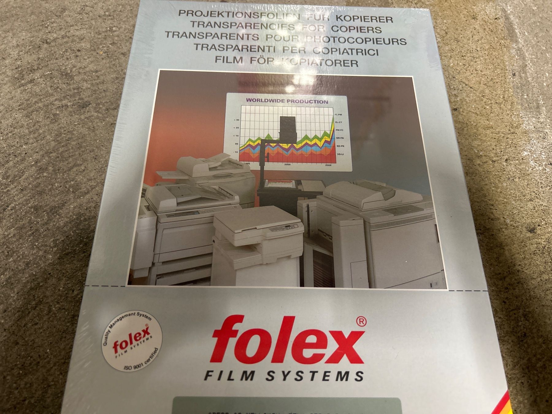 Fogli trasparenti: Folex Kopierfolien X-102 Klar – Nuovo e nell'imballaggio originale da Regensdorf venduto da Spyke55