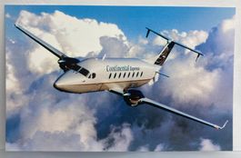 Postcard Beech 1900D Continental Express