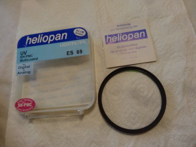 Filtri: HELIOPAN UV SH-PMC MULTICOTED ES69MM FILTER-BOX- SIDE CLAR – Usato da zürich venduto da ahmad01 1