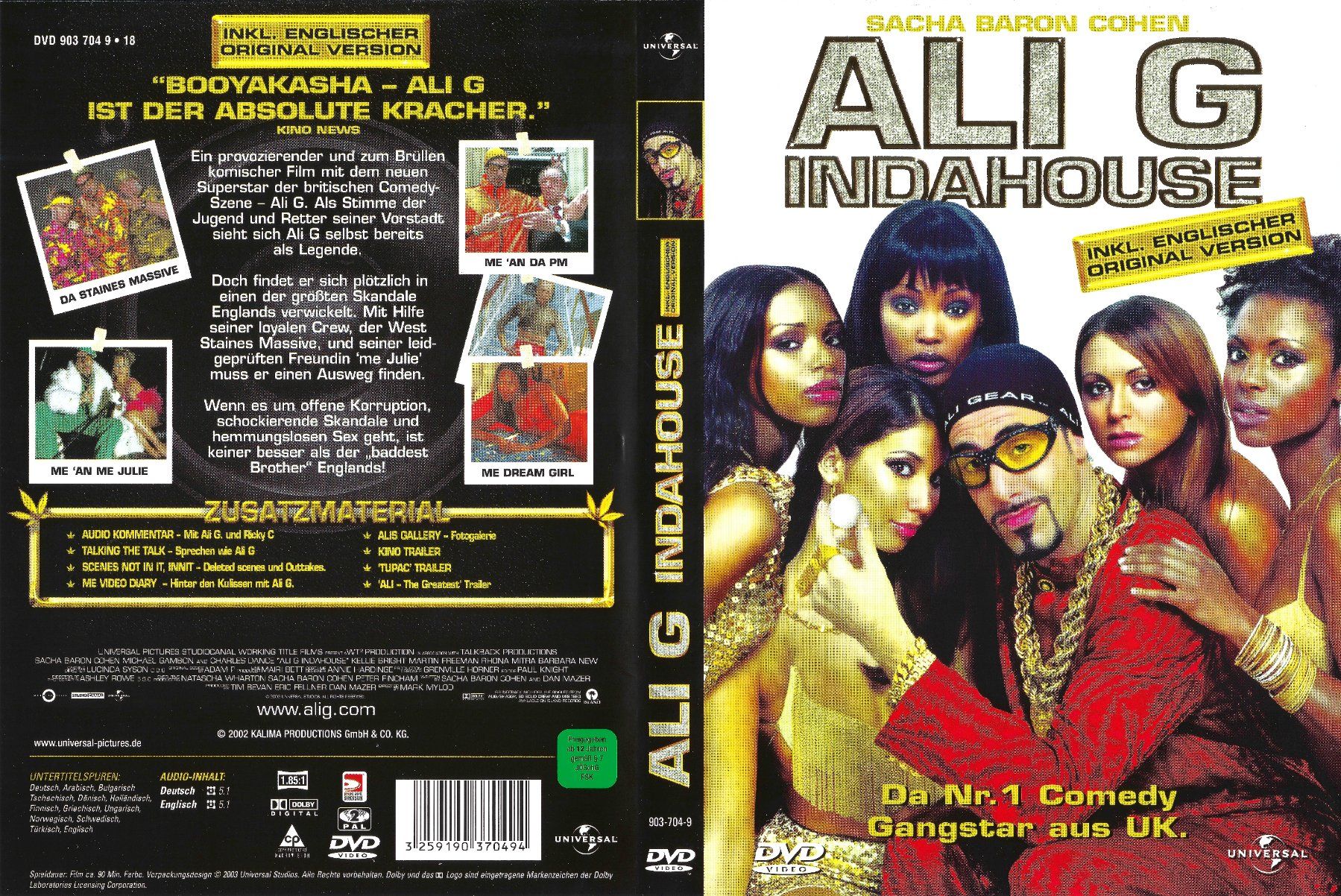 Alle DVDs: Ali G Indahouse – Gebraucht aus Zürich von Cineasten