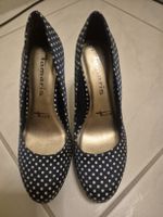 Pumps Tamaris Blau Punkte Grösse 36 Nagelneu 