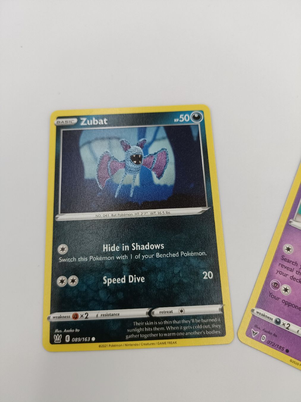 Karten: 2x Pokémon Karten Bundle | Asako Ito Häkel-Artwork | NM – Gebraucht aus Zihlschlacht von Sir_Lonedrinker 2