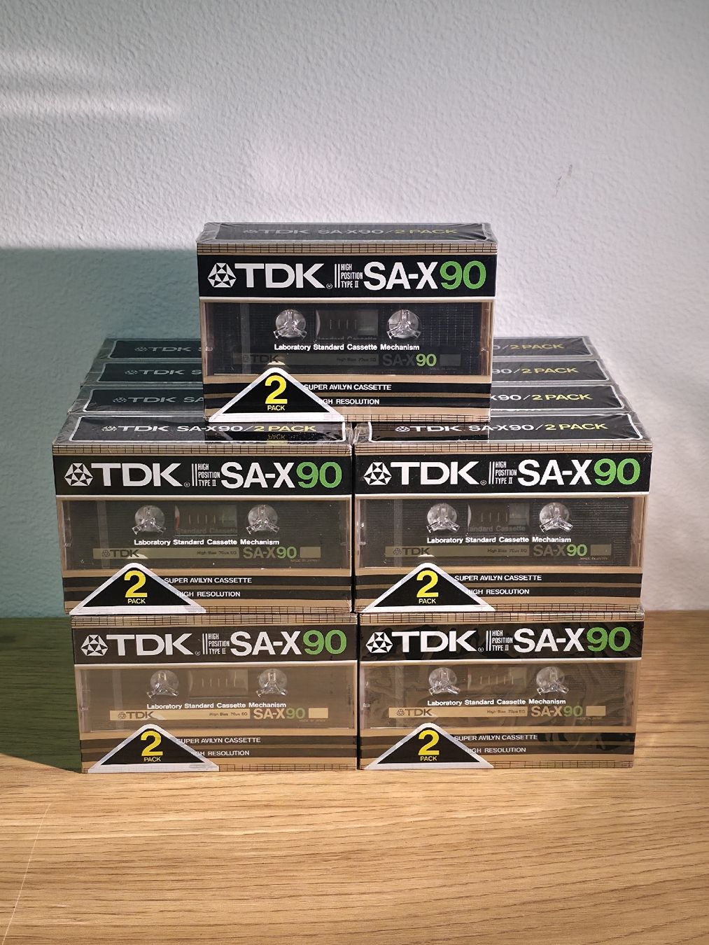Cassettes audio: TDK SA-X90 - 2 PACK - High Position Type II -  NOS – Neuf avec emballage d'origine à Dietlikon par litisop