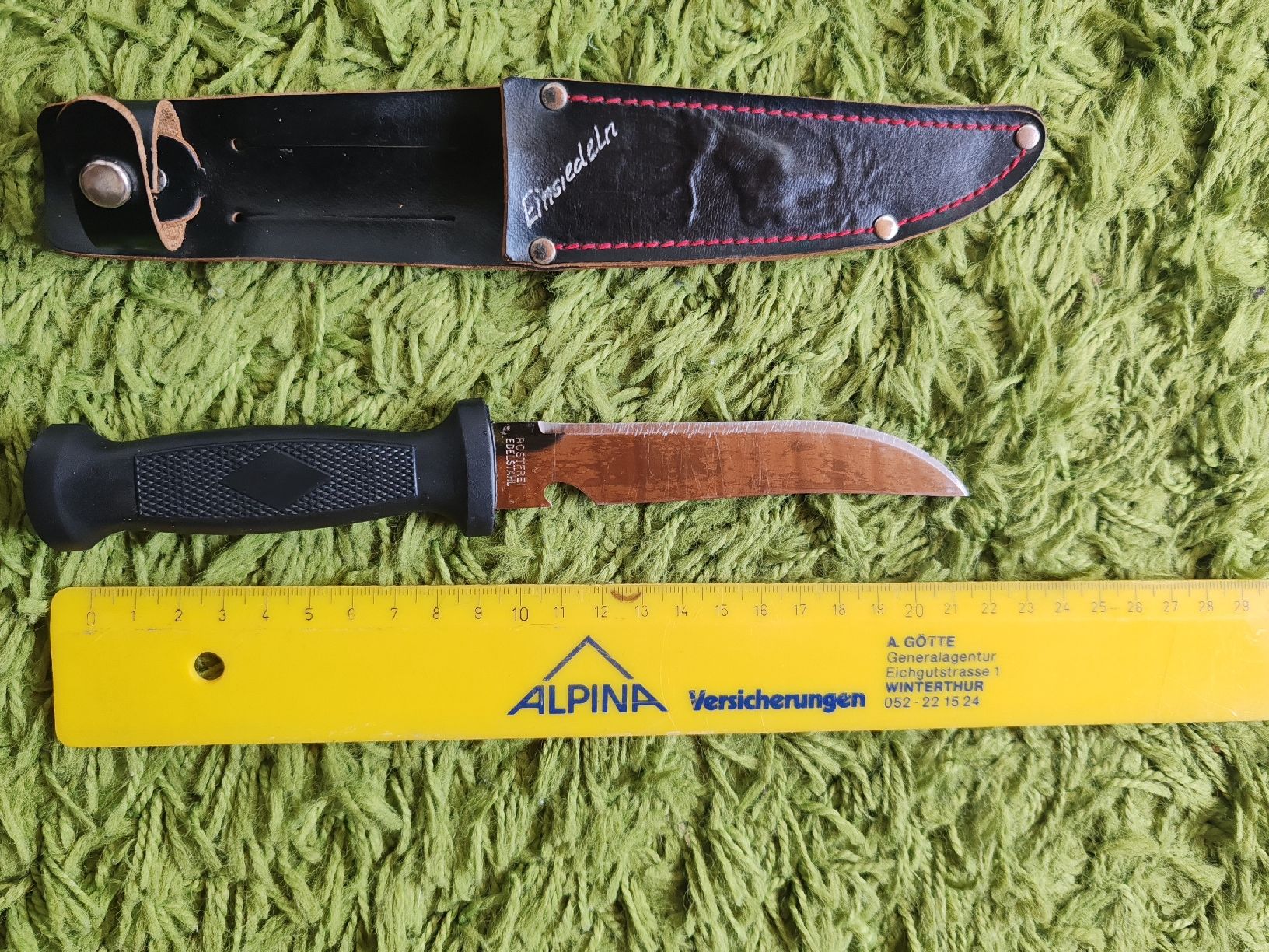 Accessori: Messer rostfrei Edelstahl mit Scheide 19cm gebraucht – Usato da Wila venduto da neu_s8qs 1