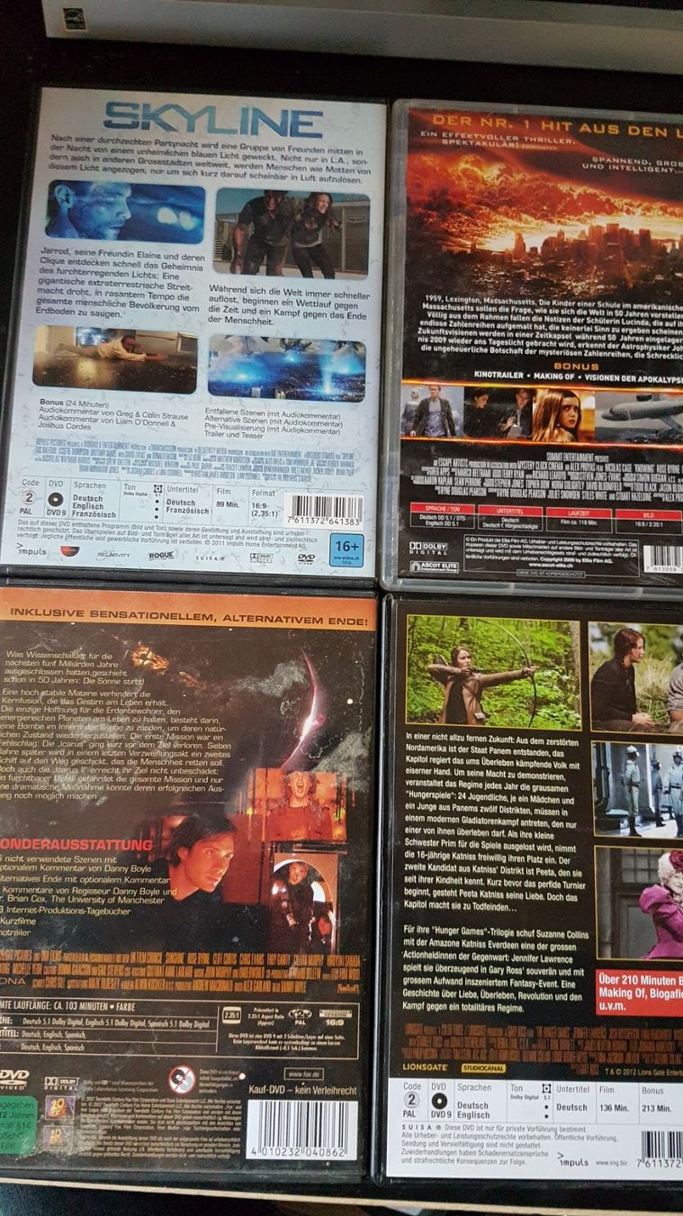 Tutti i DVDs: 4 Action Filme – Usato da Kulmerau venduto da fel_r5fj 1